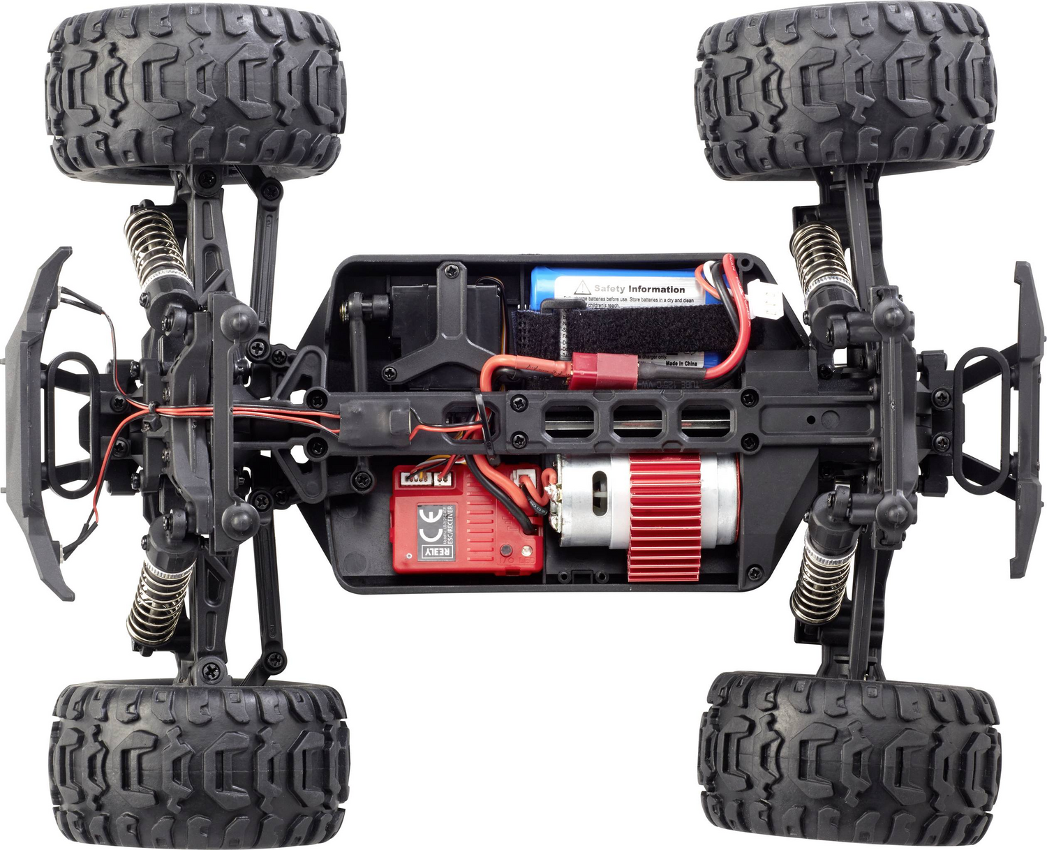 B-Ware Reely Rc Autos Elektro Offroad 4x4 Brushed 1:16 Rc Elektroauto Siehe Text/Foto - 4053199005574