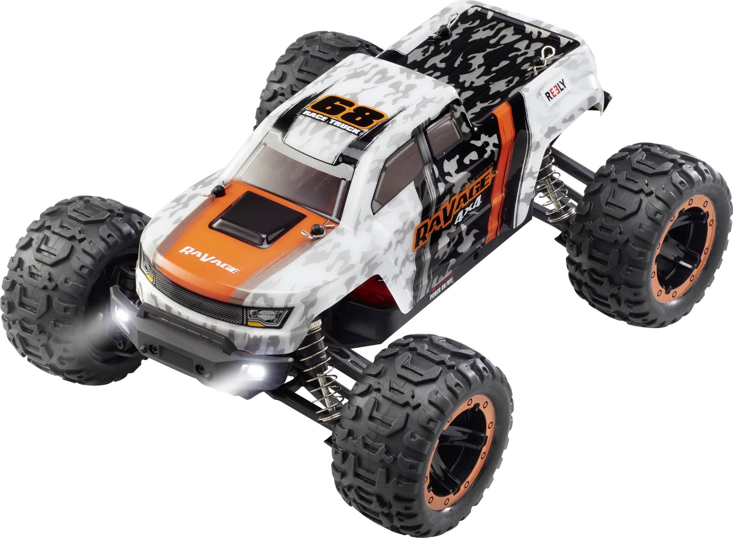 Reely Rc Autos Elektro Offroad 4x4 Brushed 1:16 Rc Modellauto Siehe Text/Foto B-Ware - 4053199005574
