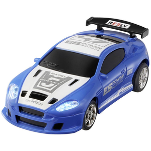 B-Ware Reely Mini Racer Blau Weiß Brushed 1:64 Rc Modellauto Elektro Straßenmodell A55