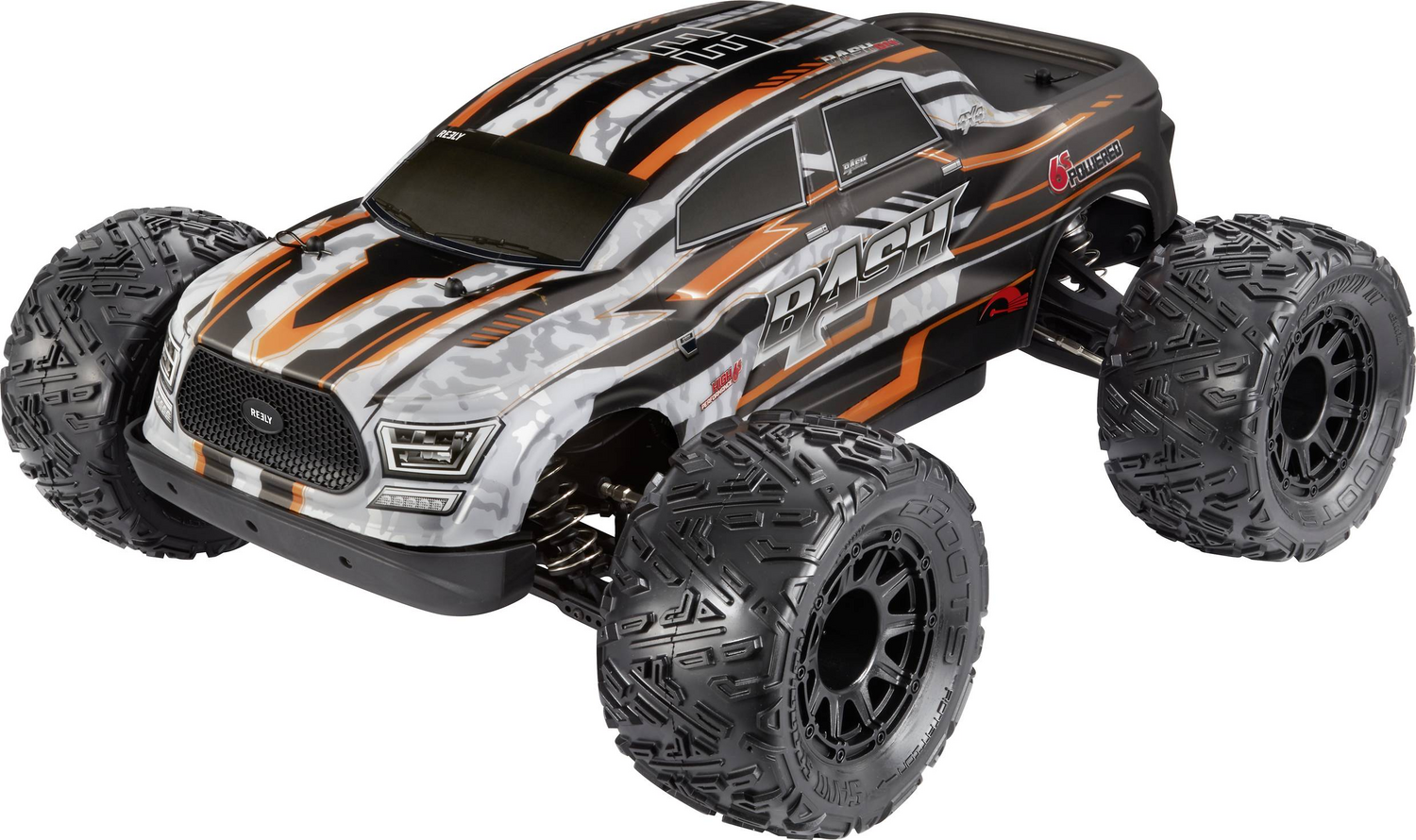 Reely Bash 6 S Brushless 1:8 Rc Modellauto Elektro Monstertruck Allradantrieb B-Ware - 4064161160894