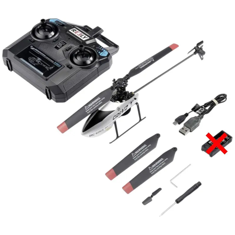 B-Ware Reely C129 V2 Rc Hubschrauber Rt F Helikopter Heli Modellbau Siehe Text/Foto - 4064161248059