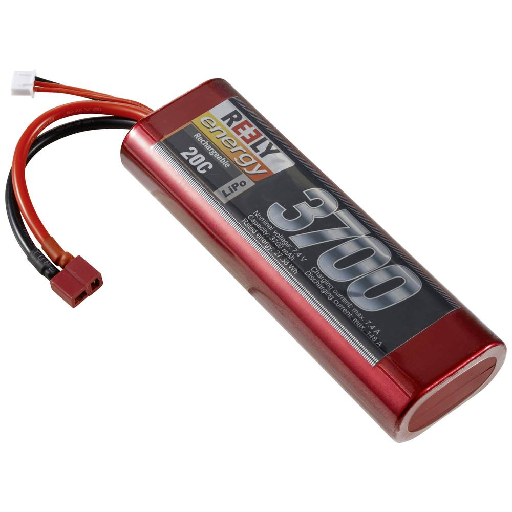 B-Ware Reely Modellbau Akkupack 7.4 V 3700 M Ah Zellen Zahl: 2 20 C Akku Ladetechnik - 4051462080891