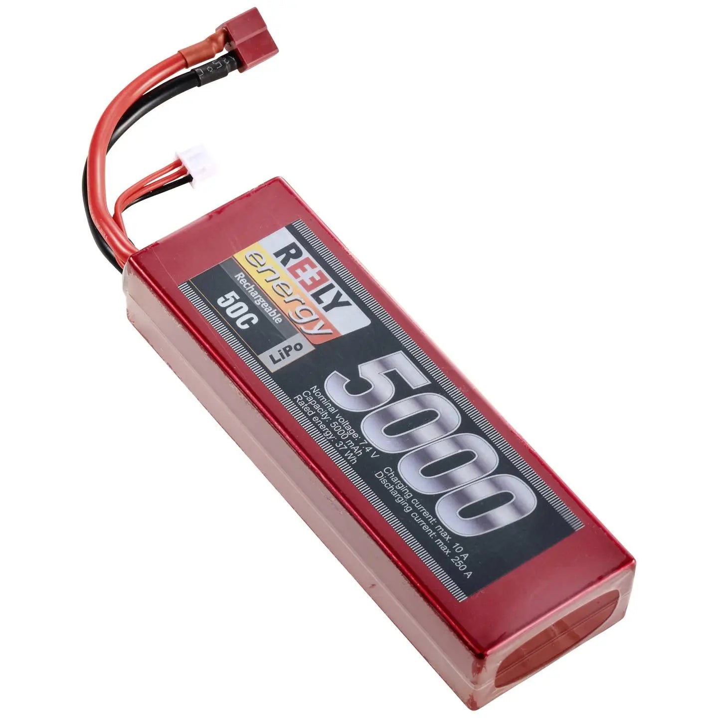 B-Ware Reely Modellbau Akkupack Akku Li Po Hardcase T Stecksystem 5000m Ah 7,4 V 2 Zellen - 4064161230160