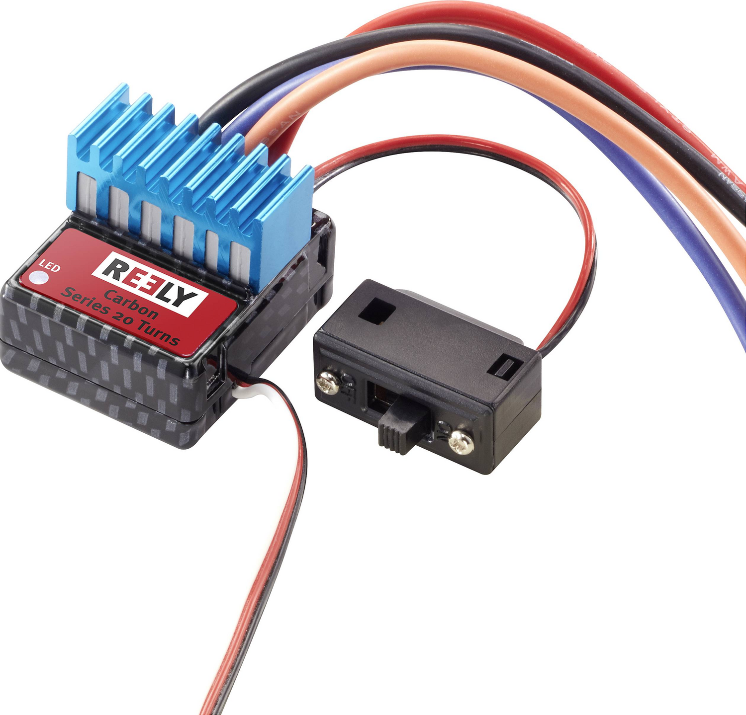 B-Ware Reely Automodell Brushed Fahrtregler Belastbarkeit 60 A Motorlimit Turns 20 - 4064161041063