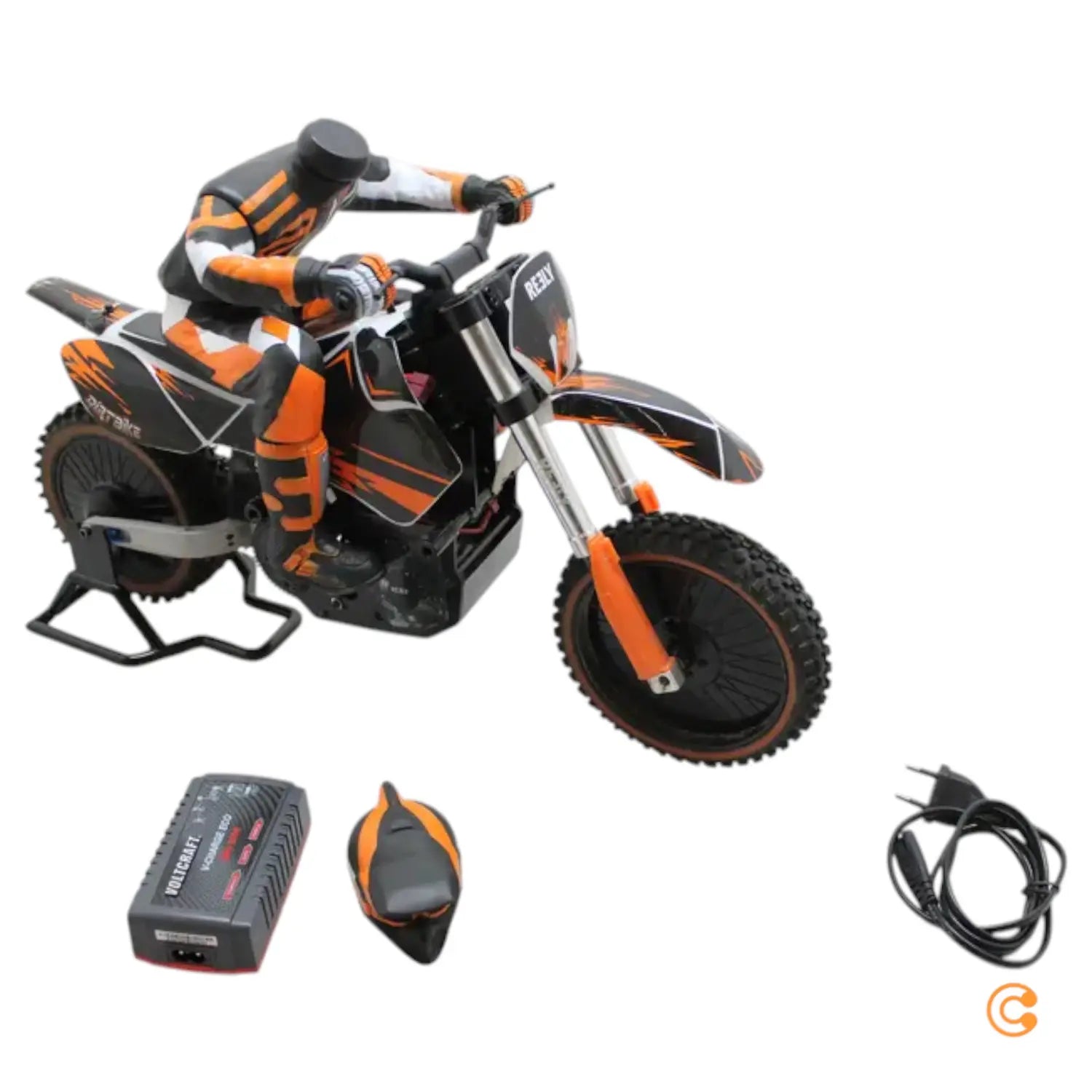 C-Ware Reely Brushless 1:4 Rc Motorrad Elektro Inkl. Akku Ladegerät Siehe Text/Foto - 4064161218762