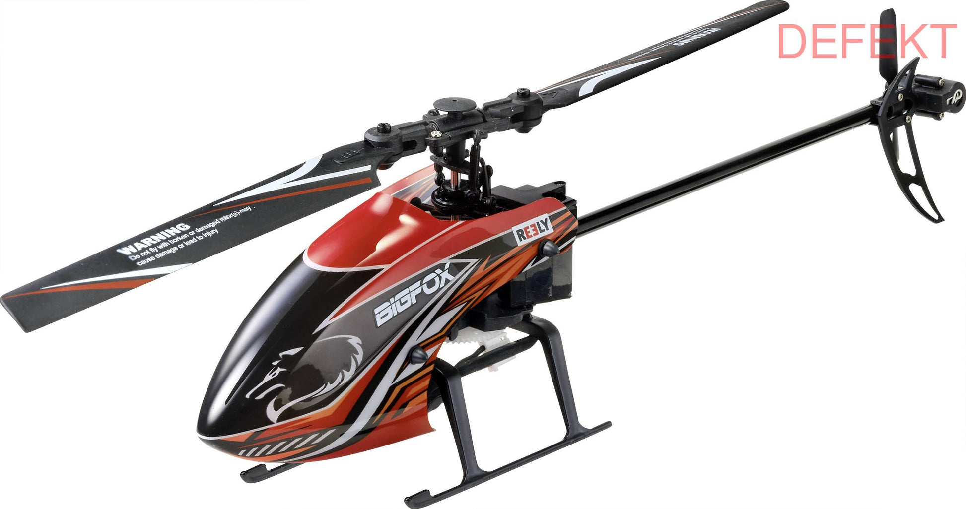 D-Ware Reely Bigfox Rc Hubschrauber Helikopter Modellhubschrauber Defektware - 4064161194561