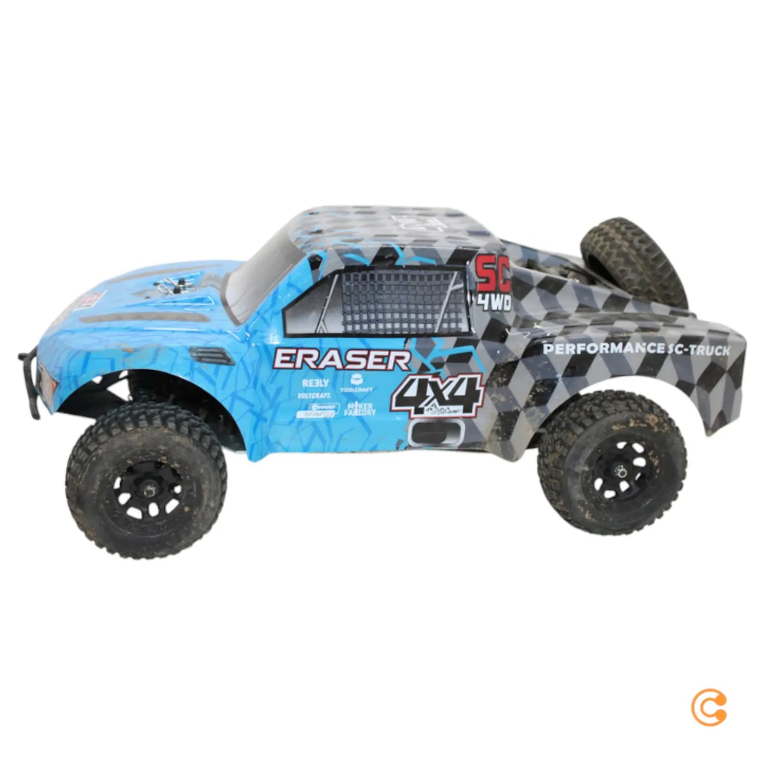 C-Ware Reely Eraser Brushless 1:10 Modellauto Elektro Short Course Siehe Text/Foto - 4053199937011