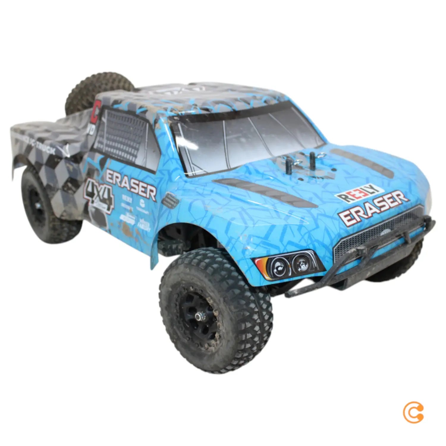 C-Ware Reely Eraser Brushless 1:10 Modellauto Elektro Short Course Siehe Text/Foto - 4053199937011