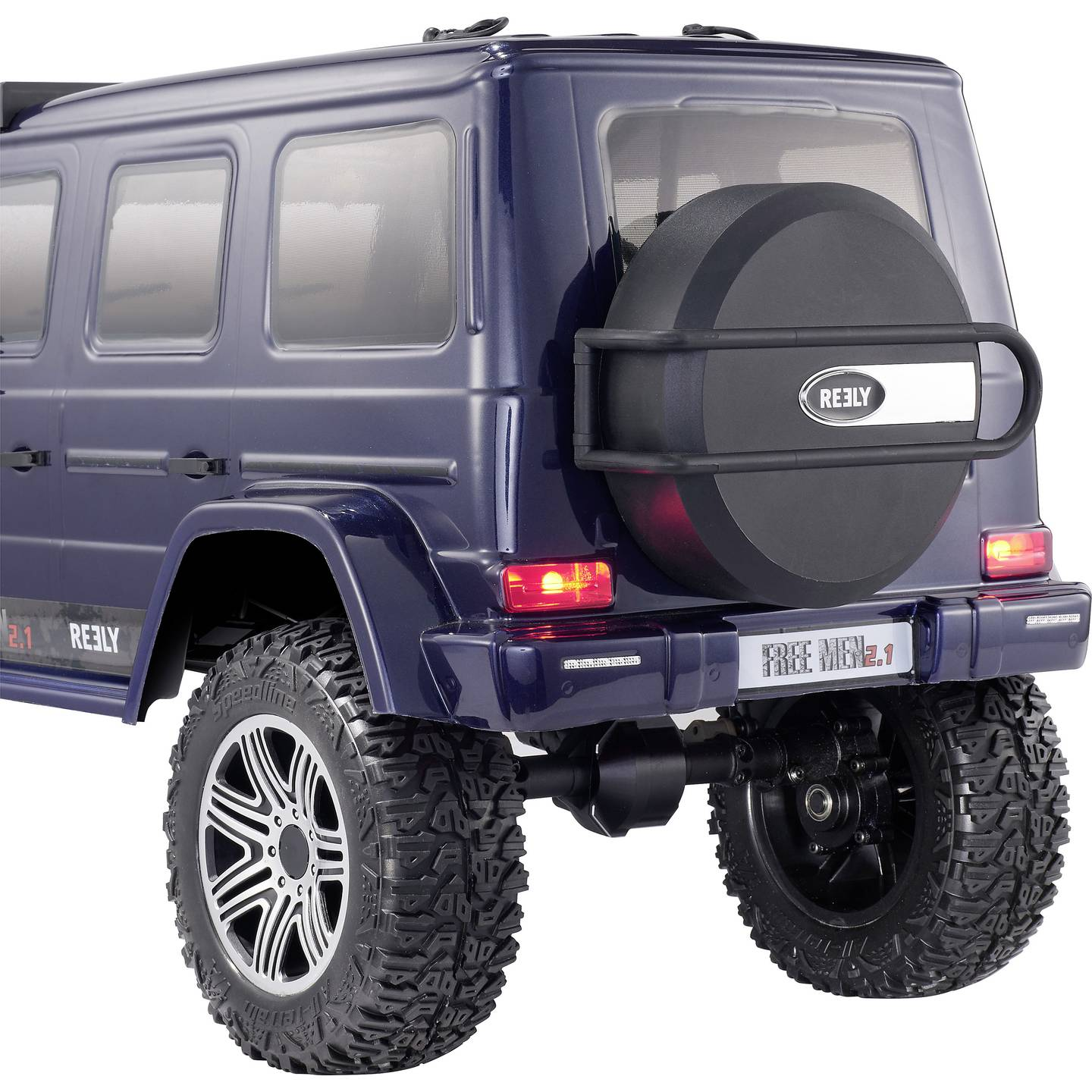 B-Ware Reely Free Men 2.1 Rc Modellauto Crawler Fahrzeug 110 Dunkel Blau Allradantrieb - 4064161292076