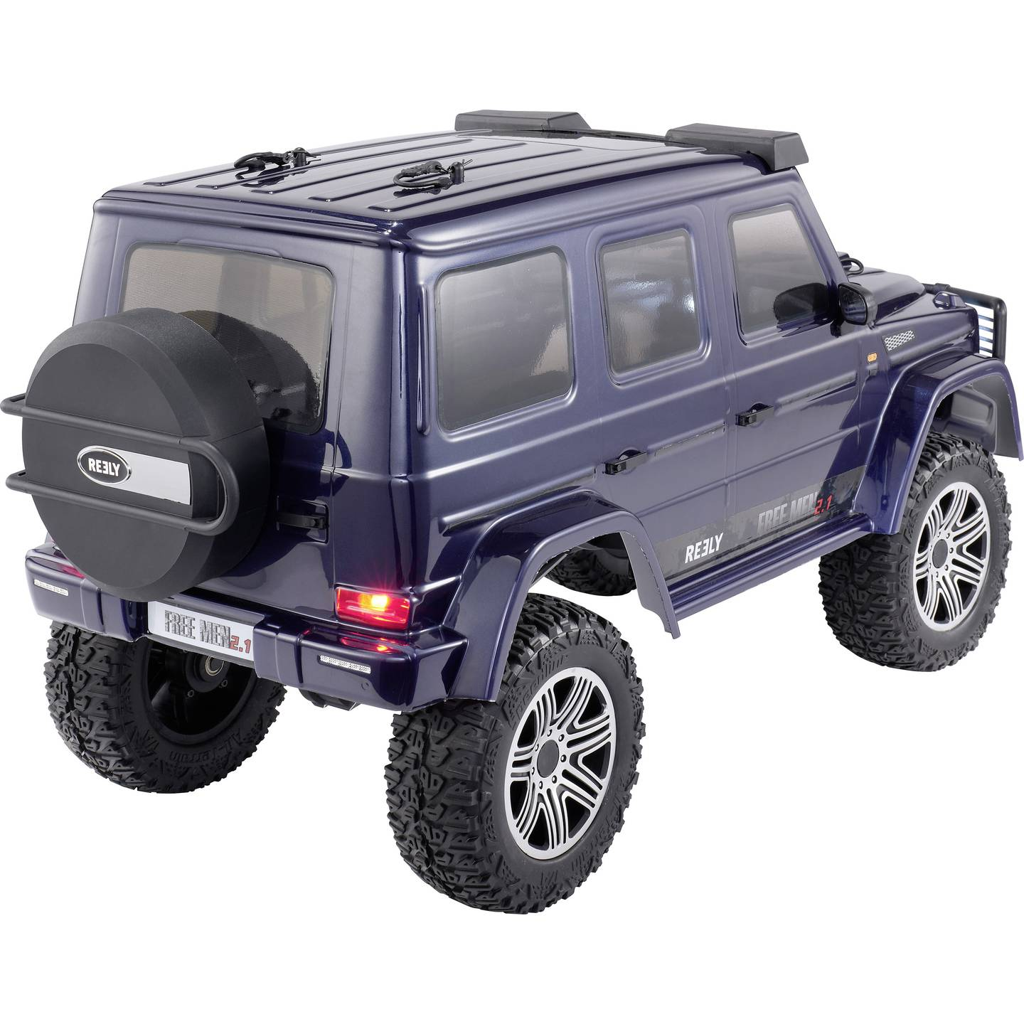 B-Ware Reely Free Men 2.1 Rc Modellauto Crawler Fahrzeug 110 Dunkel Blau Allradantrieb - 4064161292076