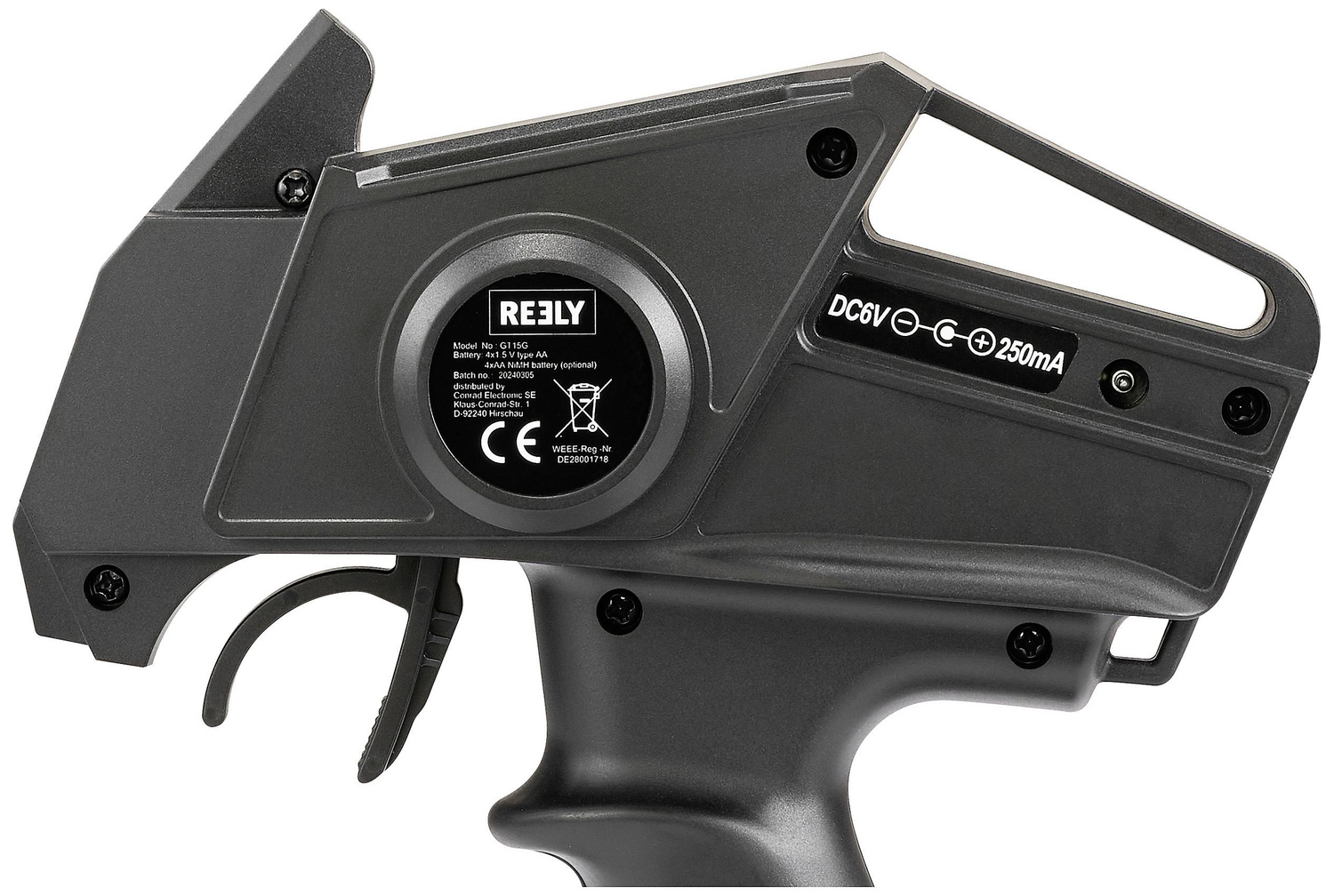 B-Ware Reely Gt2+2 Gyro Pistolengriff Fernsteuerung 2,4 G Hz Steuergerät Siehe Text - 4064161319407