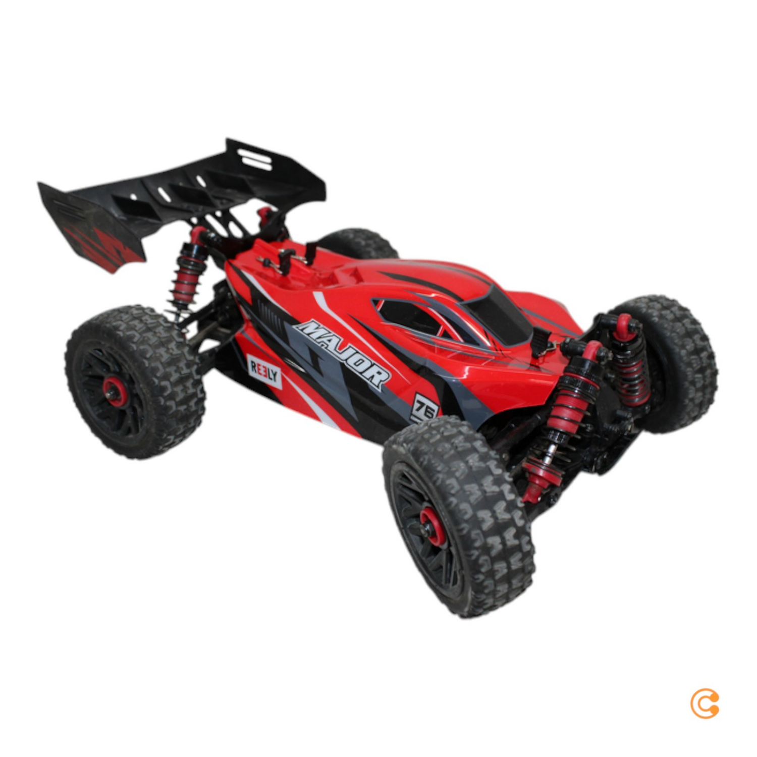 C-Ware Reely Major Rot Brushed 1:14 Rc Modellauto Elektro Buggy Modellbau Siehe Text - 4064161224497
