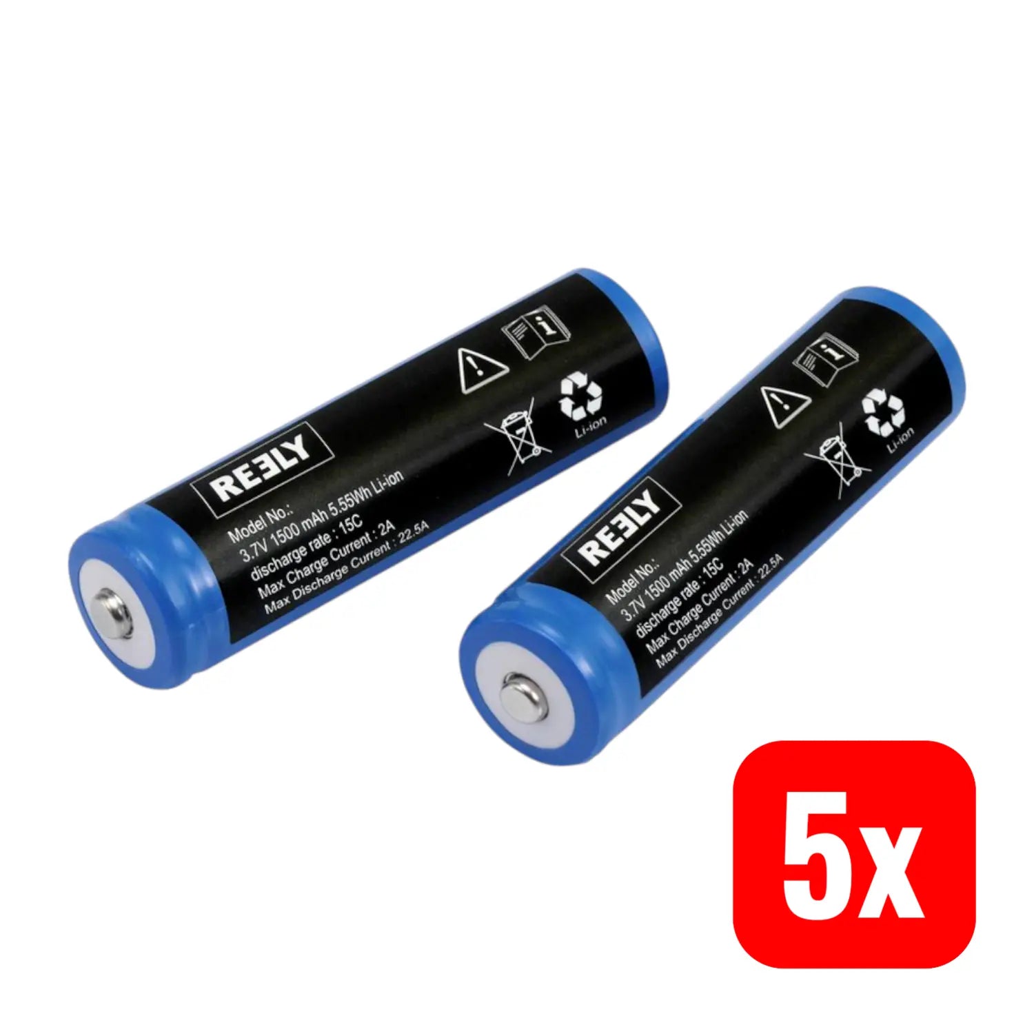 B-Ware Reely Modellbau Akku Einzelzelle Zelle 1500 M A Modellbaubatterie 2er Pack 5 Sets - 4064161200941
