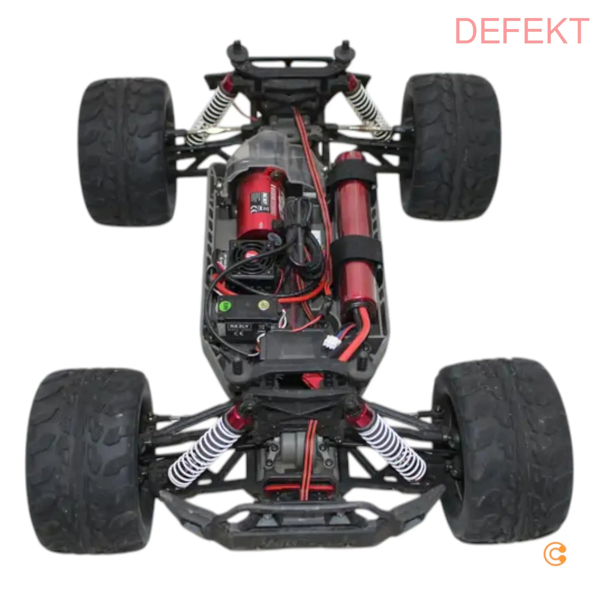 D-Ware Reely Rc Monstertruck Modellauto New2 1:10 Allradantrieb Akku Truck Defektware - 4064161259666