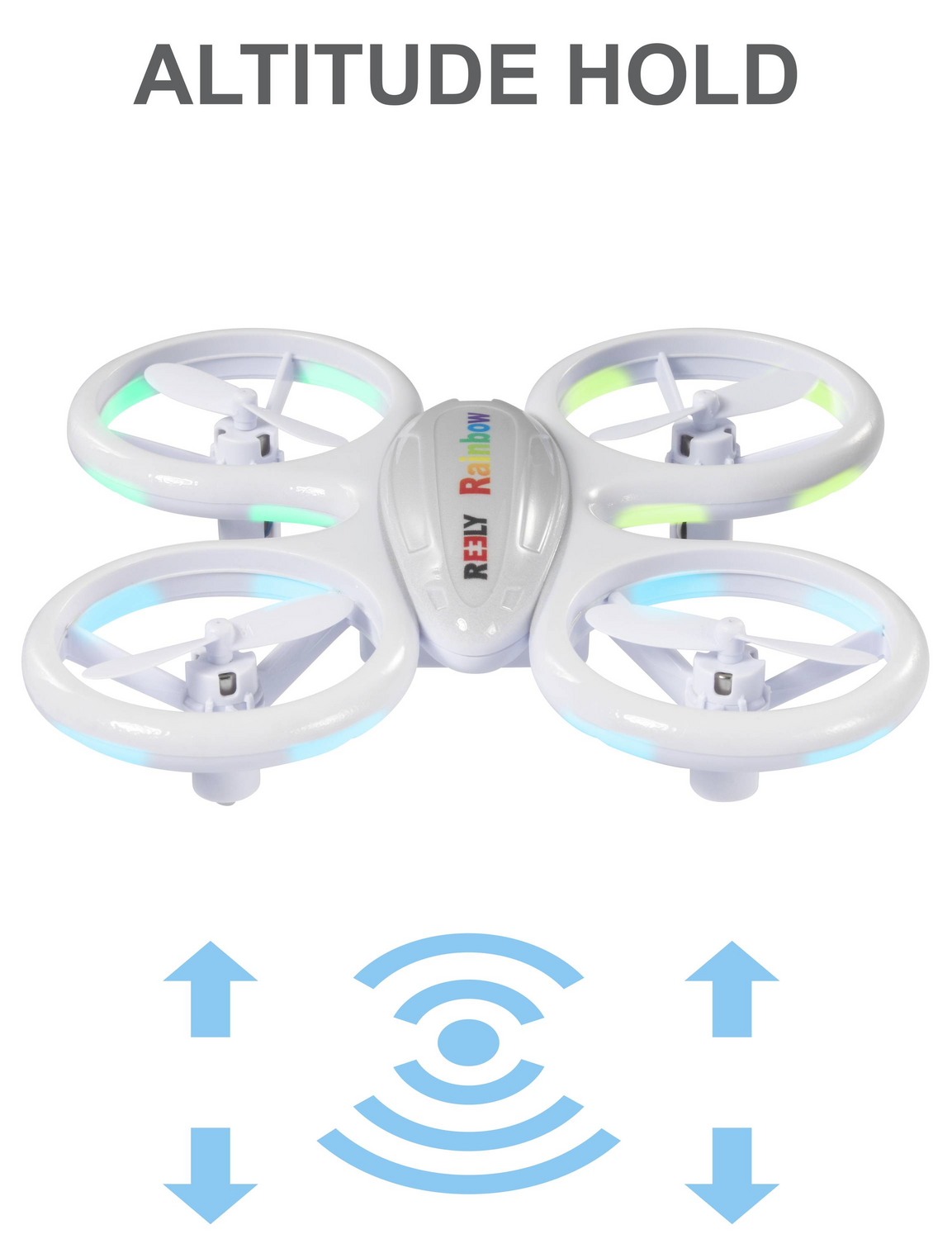 D-Ware Reely Rainbow Quadrocopter Rt F Einsteigerdrohne Modellbau Drohne Defektware - 4064161250250