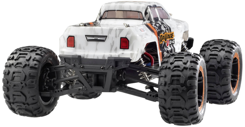 B-Ware Reely Ra Vage 4x4 V2 Orange/Weiß Brushed 1:16 Rc Modellauto Elektro Monstertruck - 4064161325002