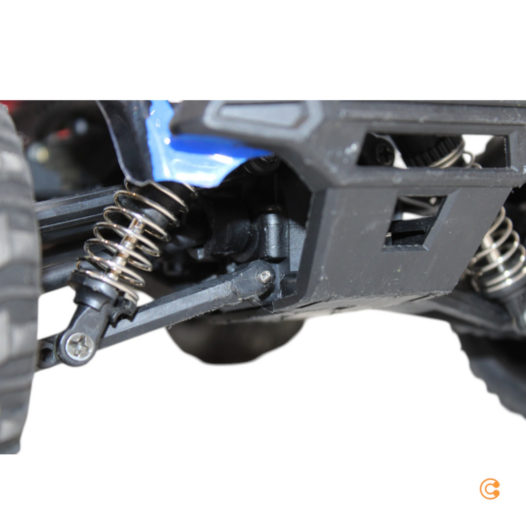 Reely Raw Blau Brushed 1:14 Rc Modellauto Elektro Monstertruck Allradantrieb 4 W C-Ware - 4064161189697