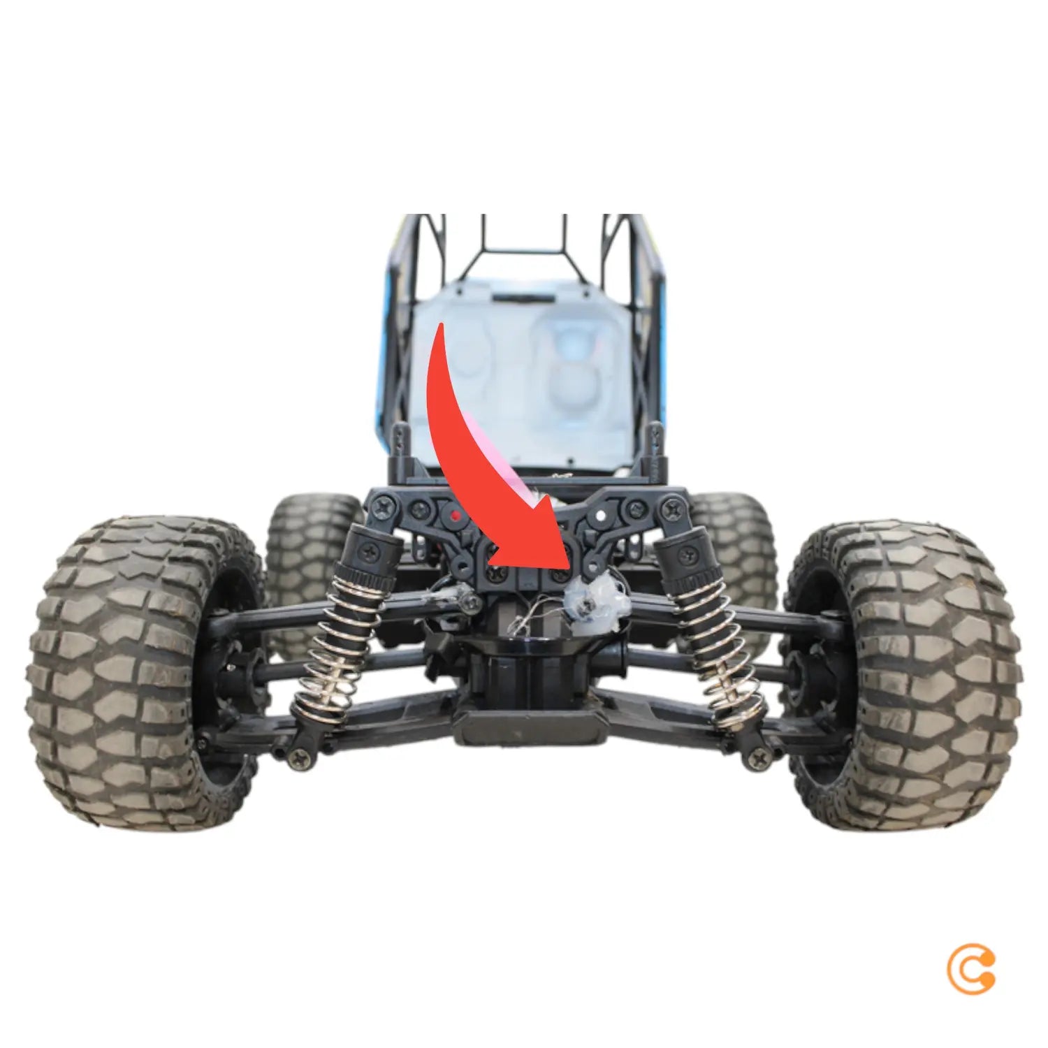 B-Ware Reely Raw Orange Brushed 1:14 Rc Modellauto Elektro Monstertruck Siehe Text/Foto - 4064161189758