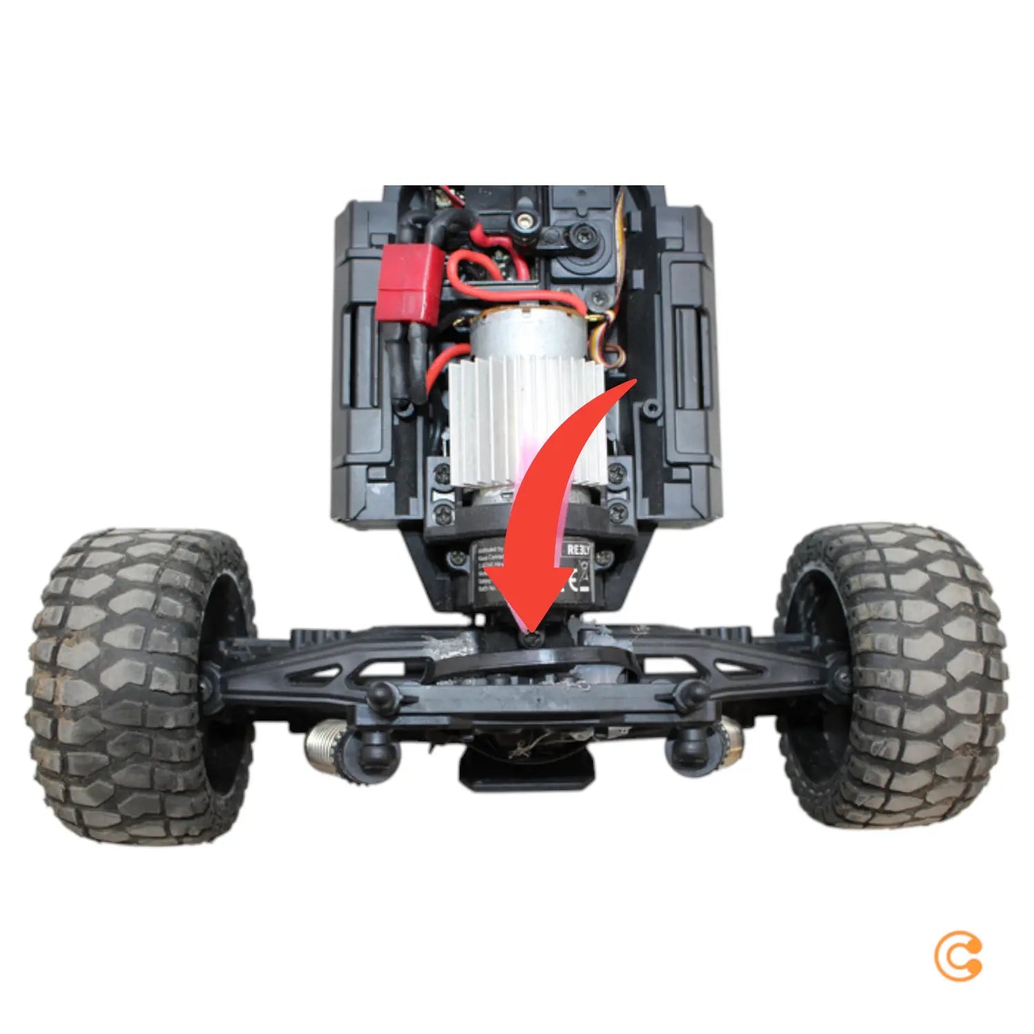 B-Ware Reely Raw Orange Brushed 1:14 Rc Modellauto Elektro Monstertruck Siehe Text/Foto - 4064161189758