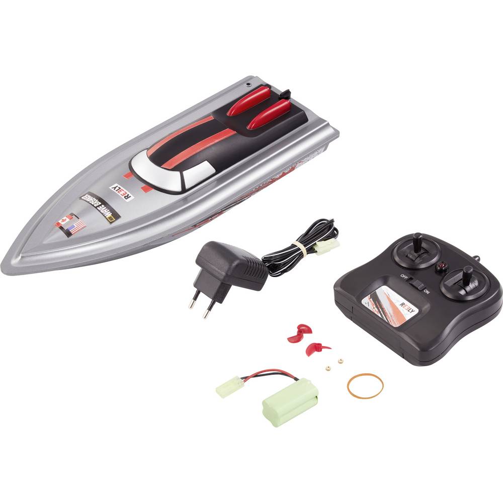 Reely Mini Wavebreaker 2.0 RC Einsteiger Motorboot ferngesteuert RtR 335 mm - 4064161161440