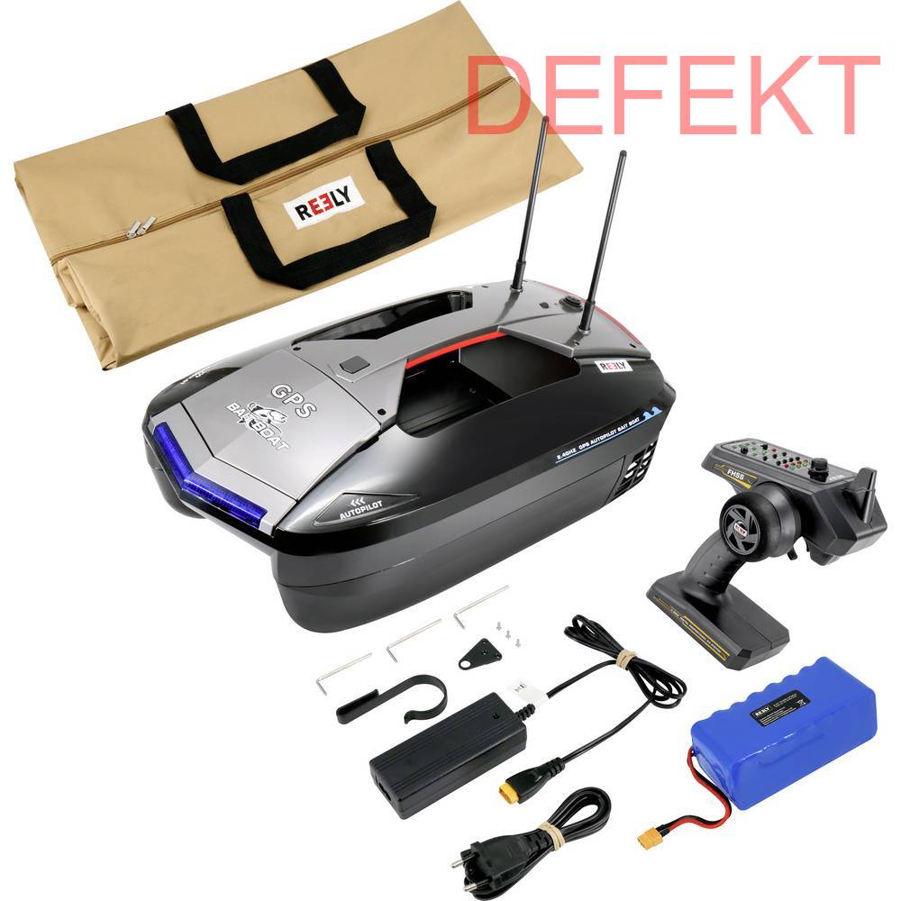 Reely Ry Bt600 Gps Rc Futterboot Köderboot Baitboat Fischerköder 600 Defektware D-Ware - 4064161195971