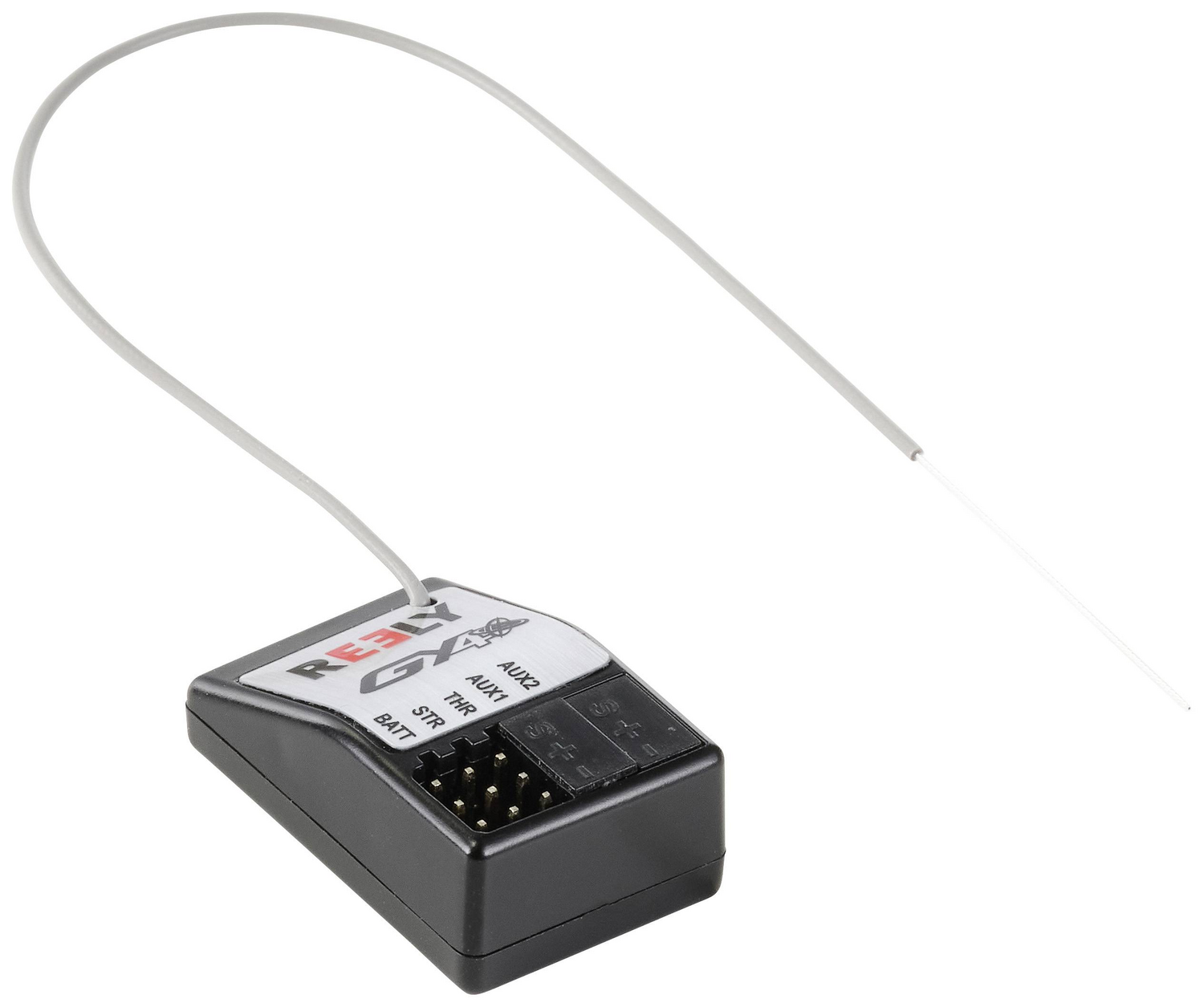 Reely Ry4 4 Kanal Gyro Empfänger 2,4 G Hz Stecksystem Jr Stecker 2 Stück B-Ware - 4064161233888