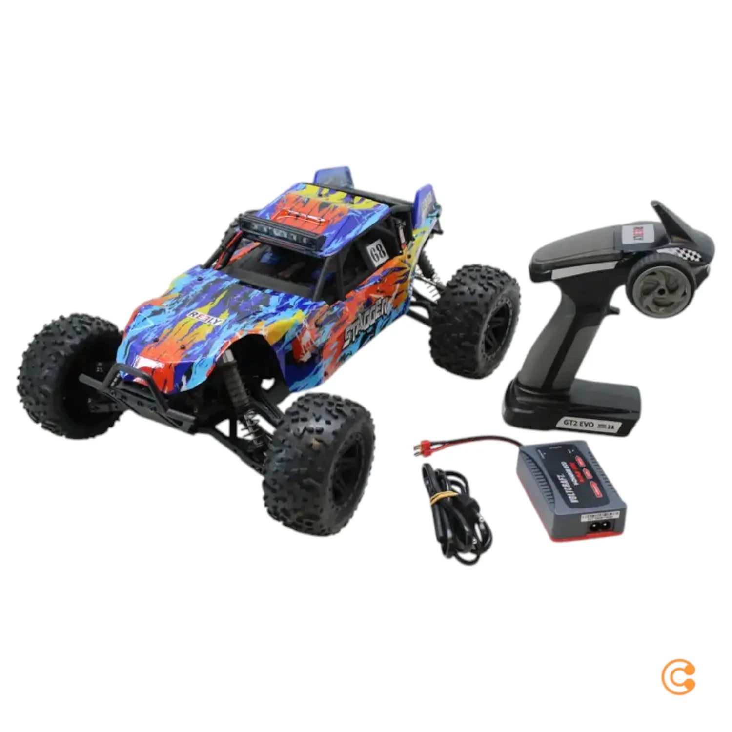 B-Ware Reely Stagger Brushed 1:10 Rc Modellauto Elektro Buggy Allrad 4 Wd Siehe Text/Foto - 4053199959723