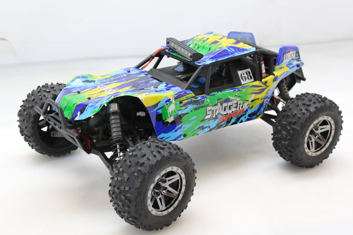 Reely Stagger Brushless 1:10 RC Modellauto Elektro Buggy Auto SIEHE TEXT/FOTO - 4053199976683