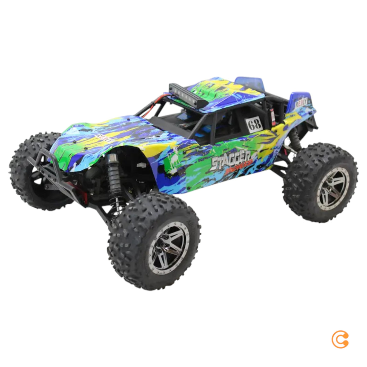 Reely Stagger Brushless 1:10 RC Modellauto Elektro Buggy Auto SIEHE TEXT/FOTO - 4053199976683