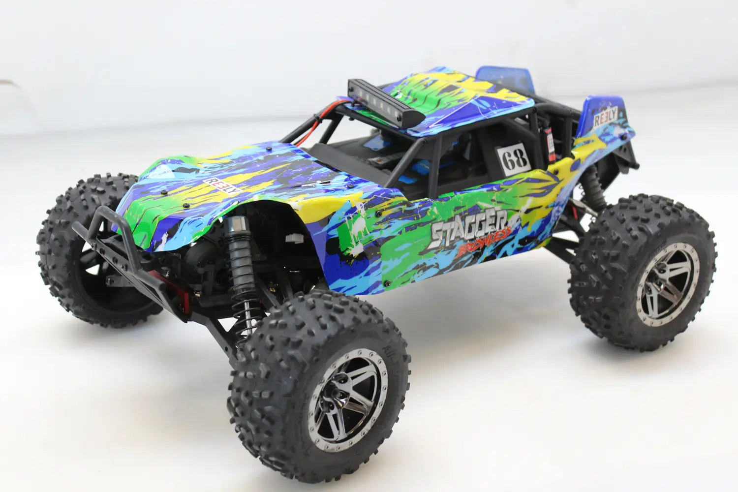 C-Ware Reely Stagger Brushless 1:10 Rc Modellauto Elektro Buggy Auto Siehe Text/Foto - 4053199976683