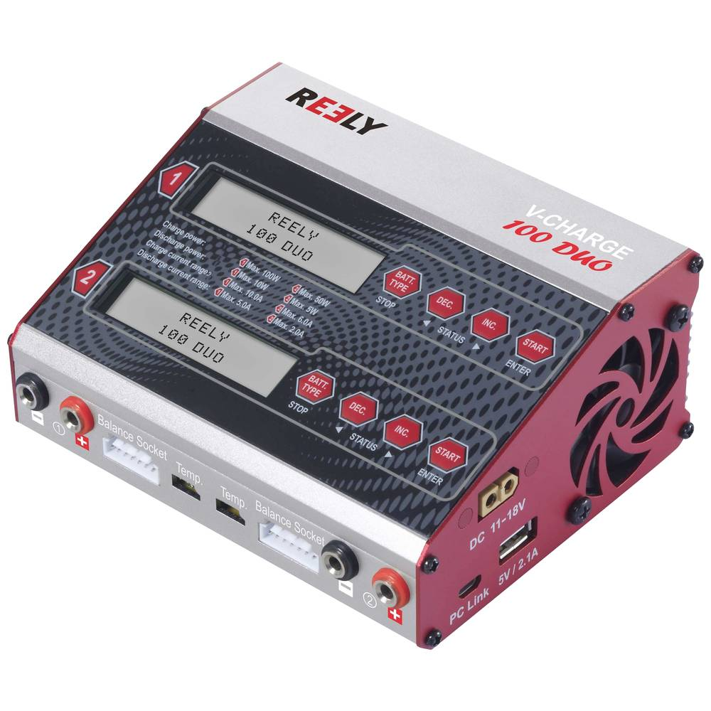 B-Ware Reely V Charge 100 Duo V Charge Ladegerät Batterie Ladegerät Li Po Akkugerät778 - 4064161246086