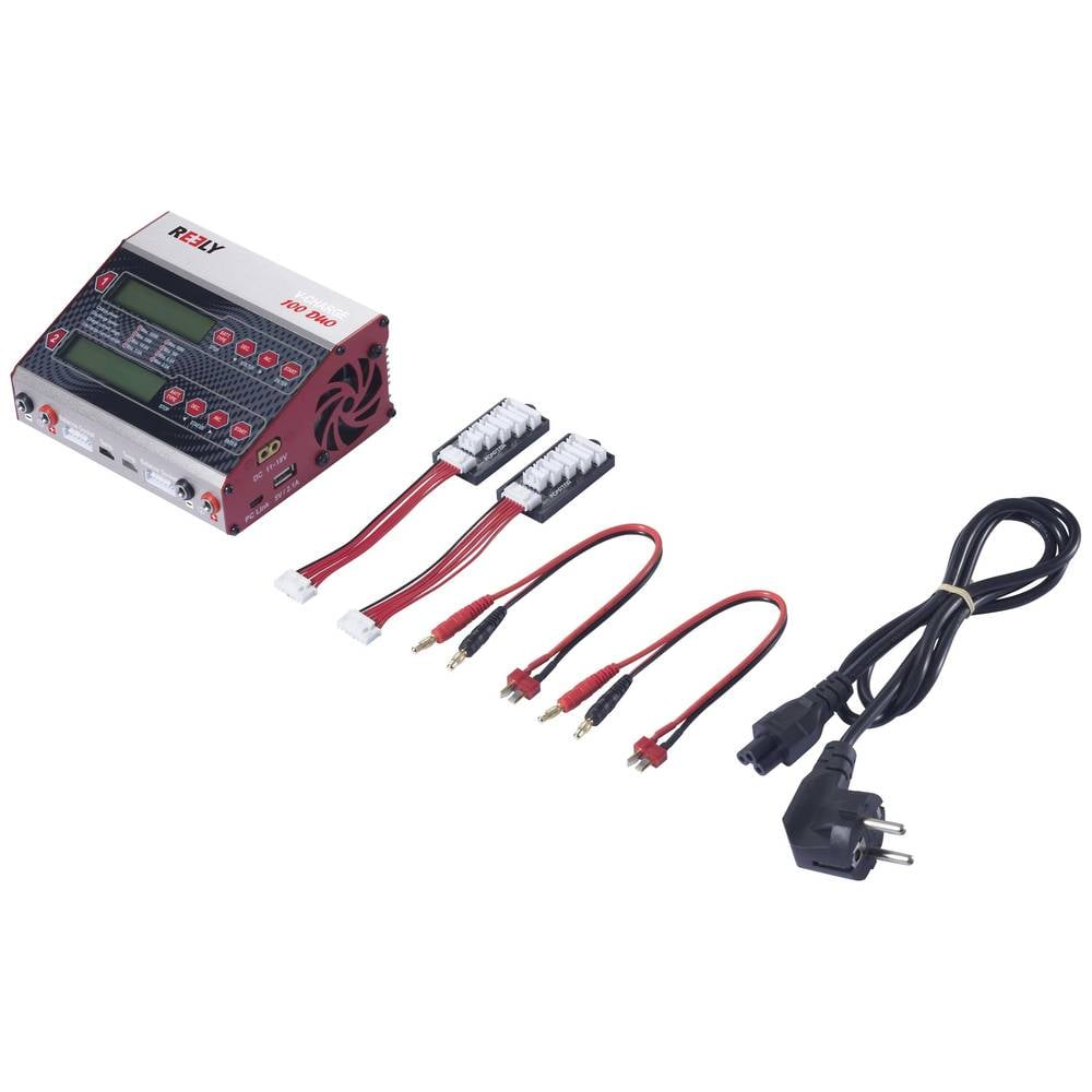 B-Ware Reely V Charge 100 Duo V Charge Ladegerät Batterie Ladegerät Li Po Akkugerät