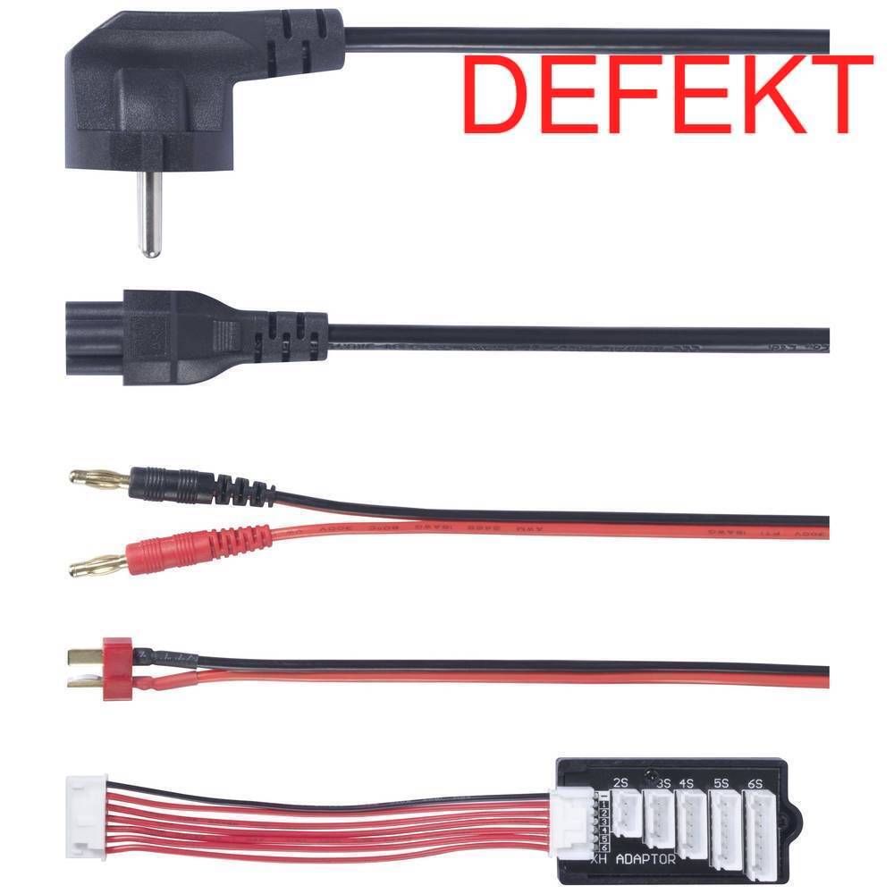 D-Ware Reely V Charge 100 Duo V Charge Ladegerät Batterie Ladegerät Li Po Defektware - 4064161246086