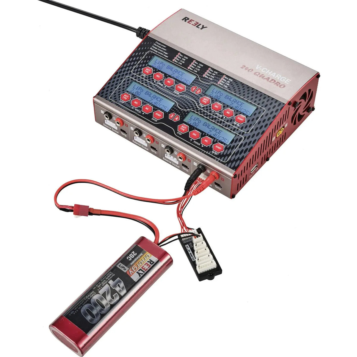 B-Ware Voltcraft V Charge 240 Quadro Modellbau Multifunktionsladegerät Siehe Text/Foto - 4064161244334
