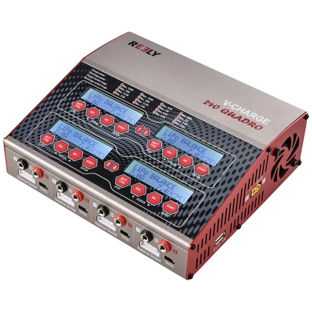 B-Ware Voltcraft V Charge 240 Quadro Modellbau Multifunktionsladegerät Siehe Text/Foto - 4064161244334