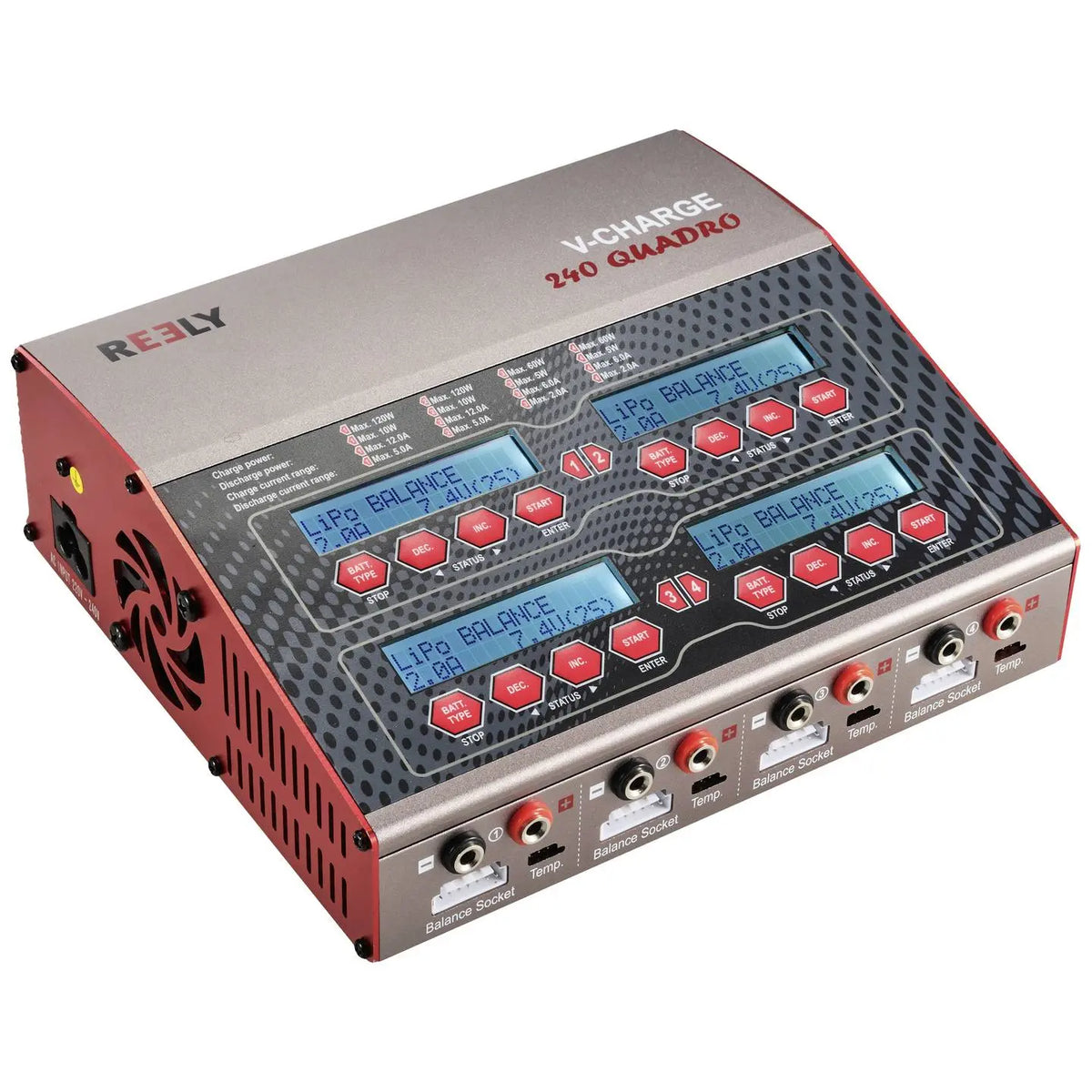 B-Ware Voltcraft V Charge 240 Quadro Modellbau Multifunktionsladegerät Siehe Text/Foto - 4064161244334