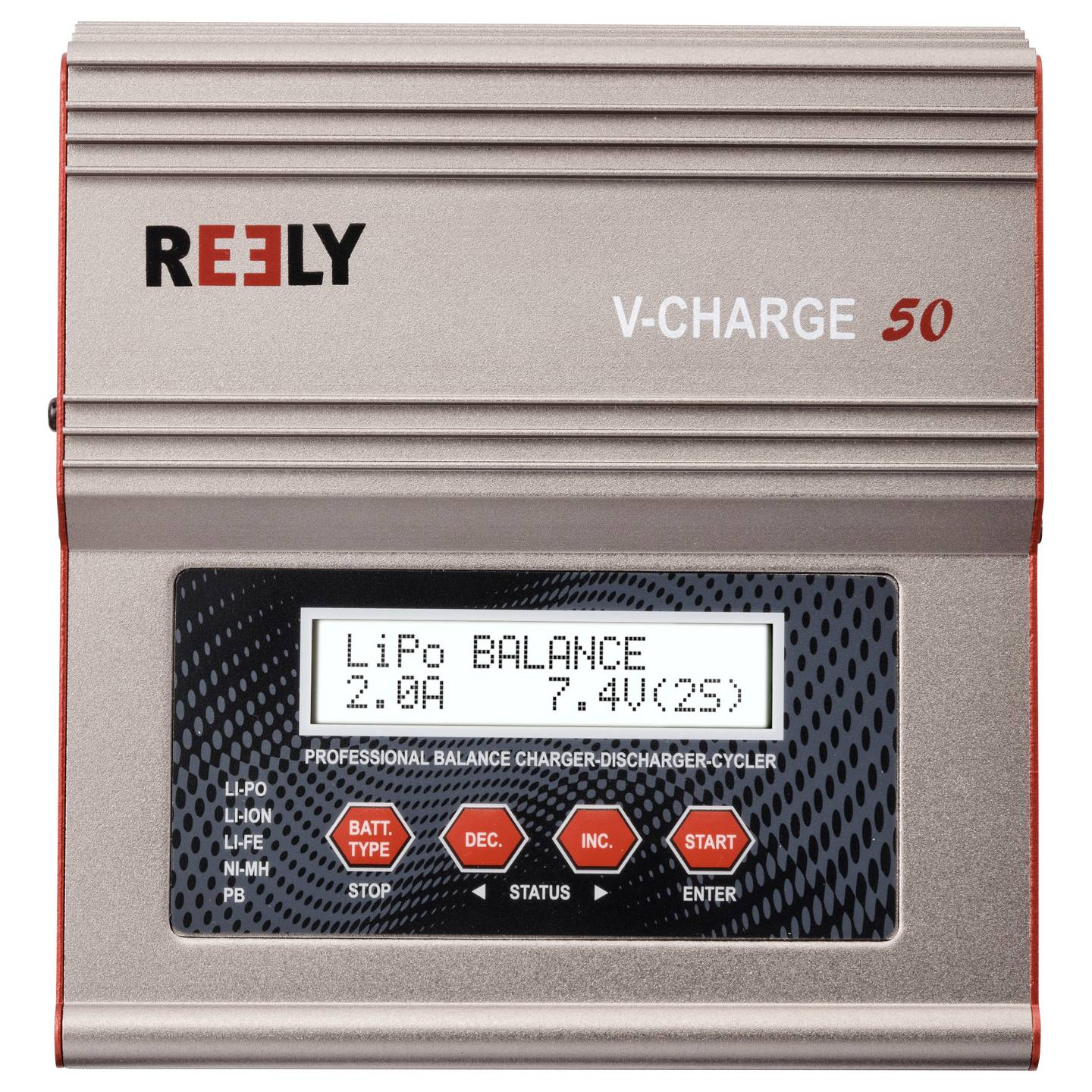 B-Ware Reely V Charge 50 Ladegerät Multifunktionsgerät Modellbau Li Ion 50 W Balancer 988 - 4064161242644