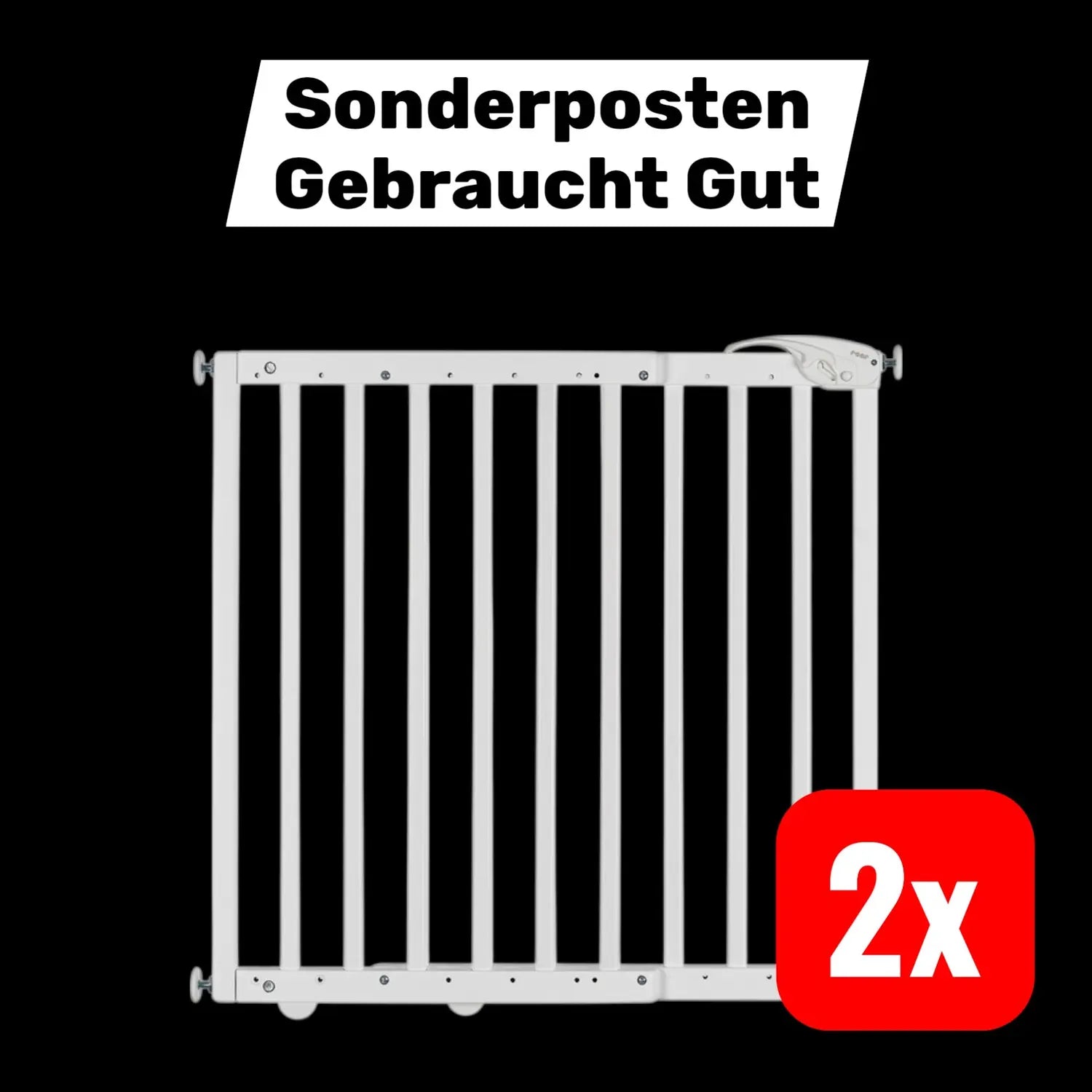 B-Ware Reer Klemmgitter Schutzgitter Treppenschutzgitter 63 106 Cm 2 Stück919 - 4013283461303