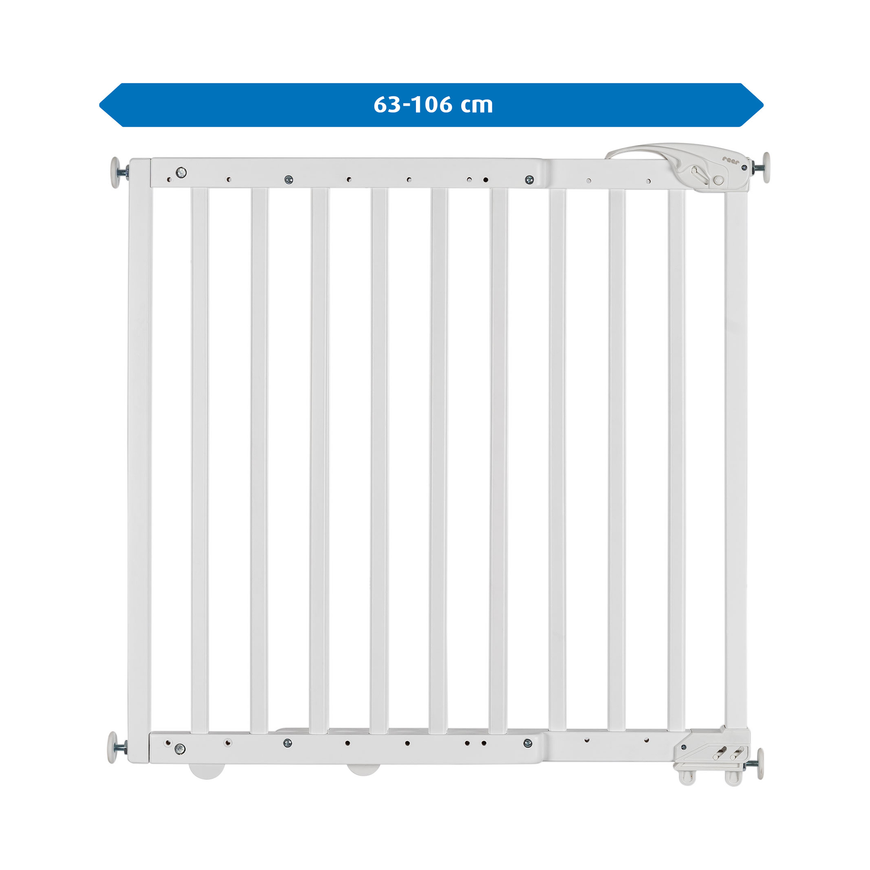 reer Klemmgitter Schutzgitter Babygitter Treppenschutz 63-106 cm 2 STÜCK - 4013283461303