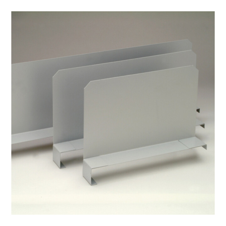 B-Ware Regalwerk Bert Fachteiler Trenner Paneelebene Zubehör Zink 400 Mm 3 Stück - 4250797502843