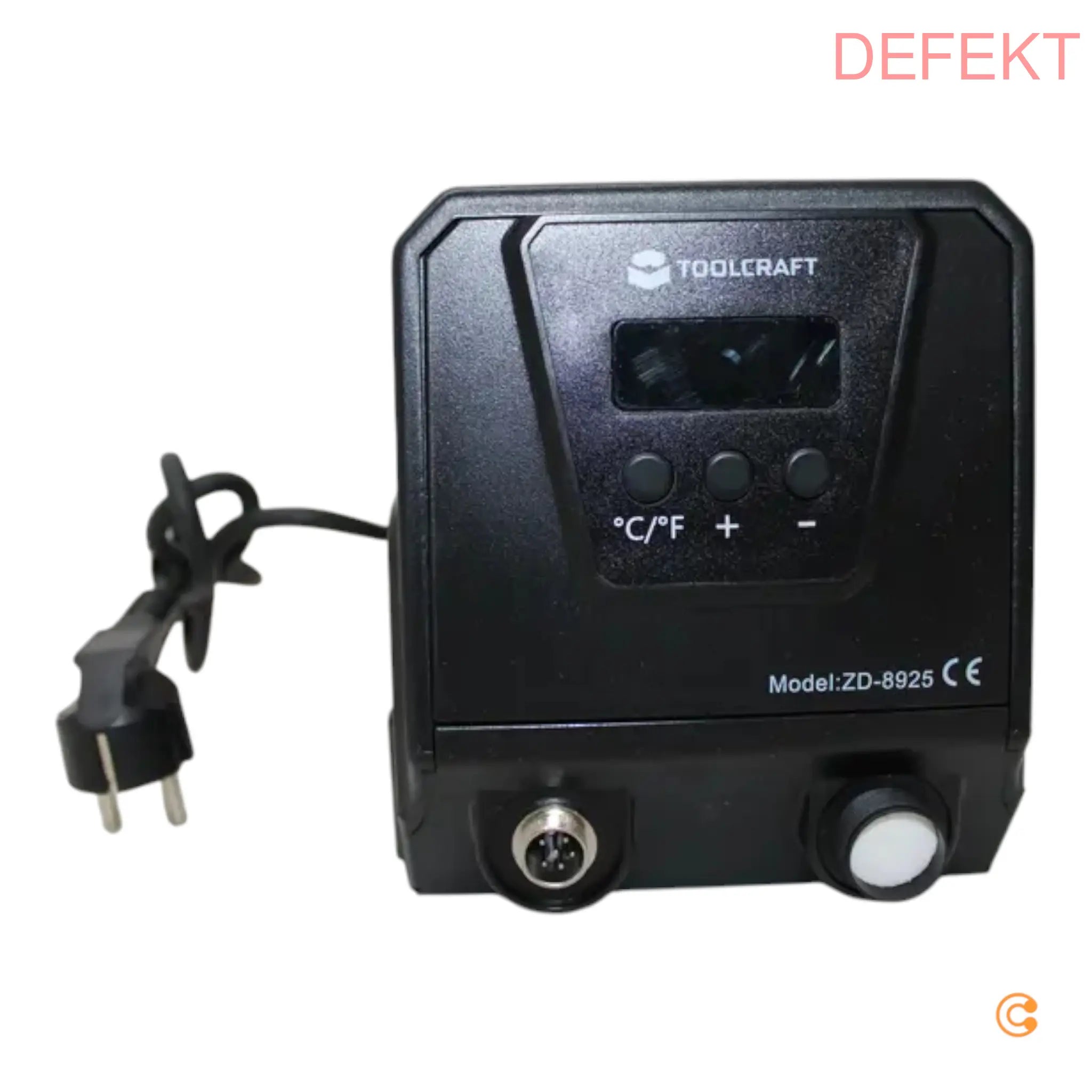Toolcraft Entlötstation Zd 8925 Digital 90 W 160   480°C Löten Defektware D-Ware - 4053199518142