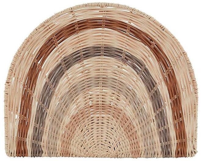 B-Ware Oyoy Mini Wandleuchte Lampe Regenbogen Rattan Kinderzimmer 30 Cm - 5712195052737