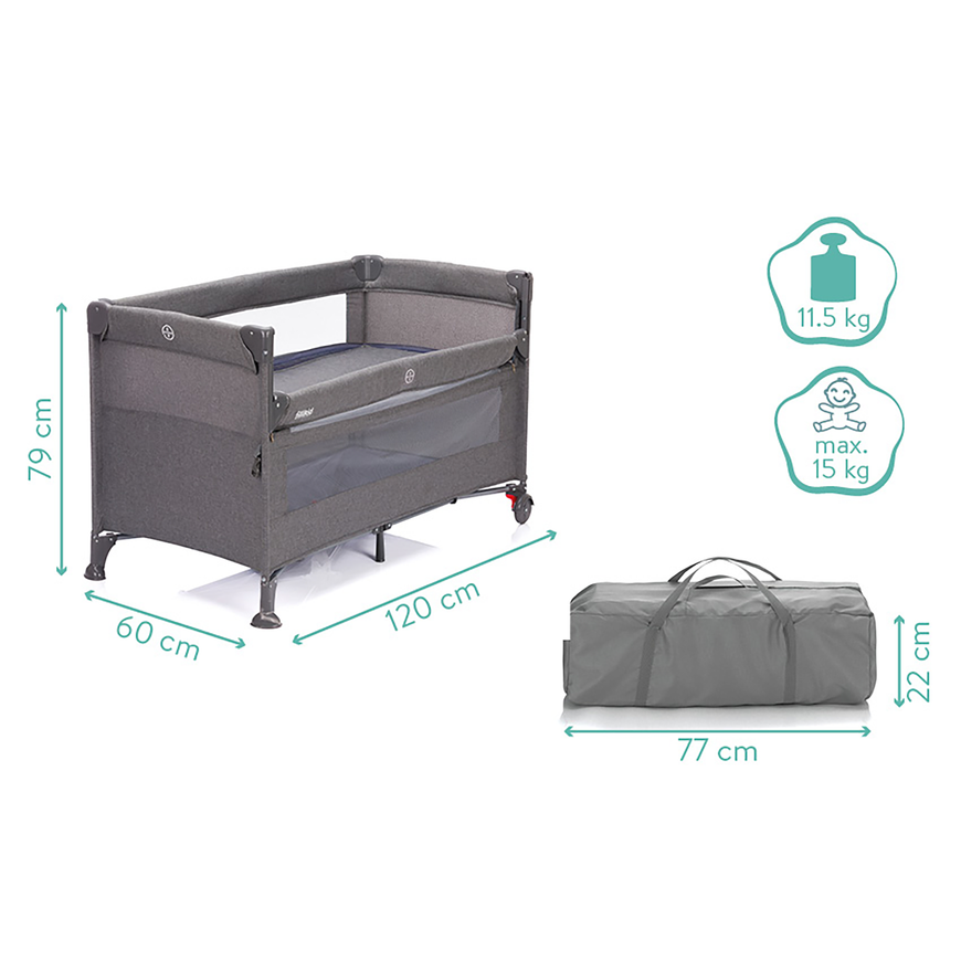B-Ware Fillikid Porto Reisebeistellbett Reisebett Kinderbett Babybett Klappbett Bett - 9120129912853