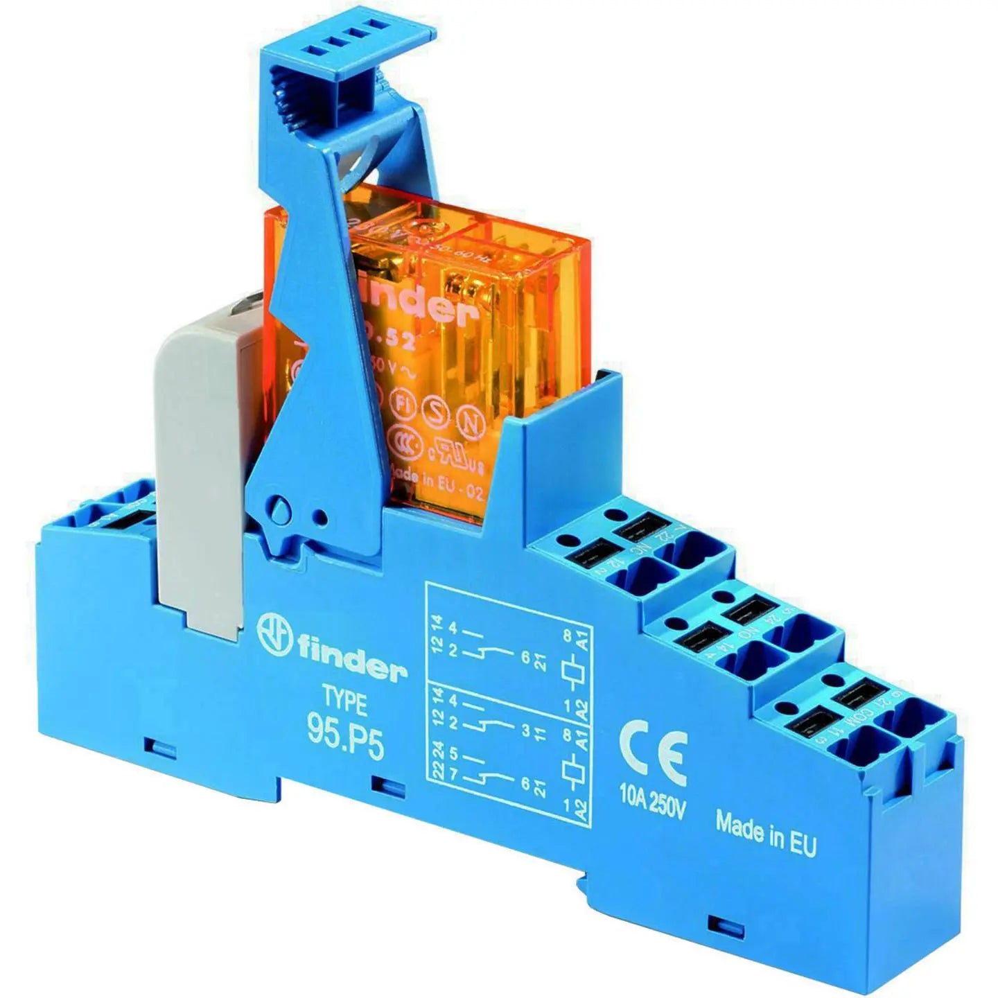 B-Ware Relaisbaustein Koppelrelais Schaltrelais 48 P570240050 Push In Led 24 V Din Schiene - 2050010621533