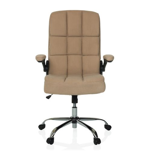 My Buero Relax Wd 100 | Cord Home Office Chefsessel Schreibtischstuhl Stuhl Beige B-Ware - 4064323106173