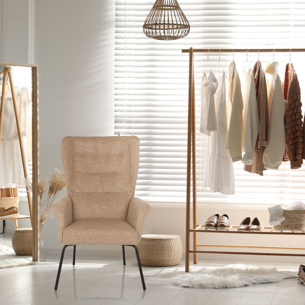 B-Ware Hjh Living Ohrensessel Relaxsessel Havenio Beige Polstersessel Loungesessel - 4064323038603