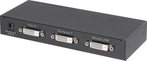 B-Ware Renkforce 2 Port Dvi Splitter Ultra Hd Fähig 3840 X 2160 Pixel Schwarz Adapter