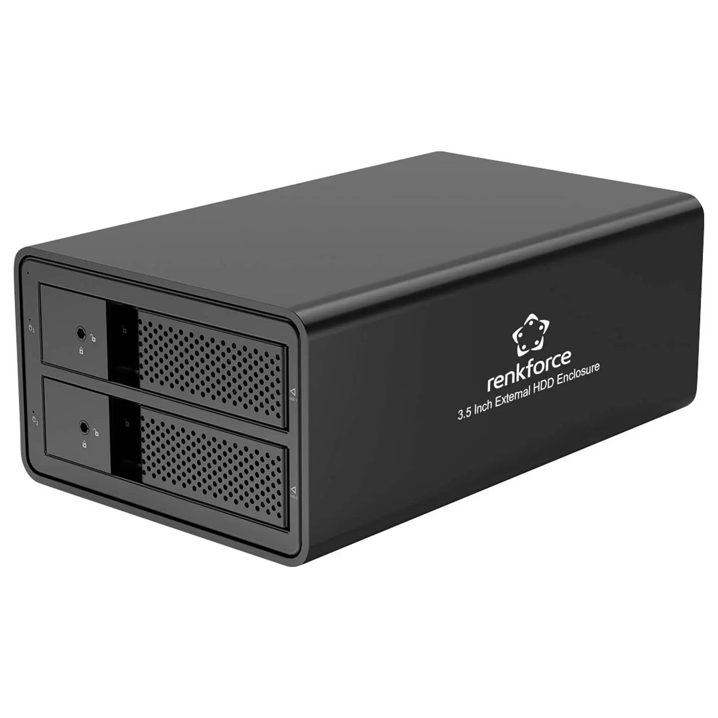 B-Ware Renkforce Festplattengehäuse Speicherbox Hdd Usb 3.0 Aluminium 2 Bay 3 5 Zoll151 - 4064161339696