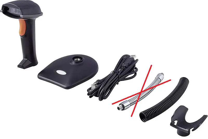 B-Ware Renkforce 2 D Barcode Scanner 1 D, 2 D Laser Hand Scanner Usb Siehe Text/Foto - 4053199545766