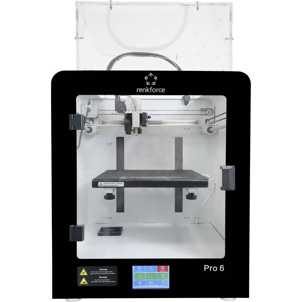 Renkforce Pro 6 3D Drucker FDM Automatisch nivellierendes Druckbett beheizbar762 - 4064161167770